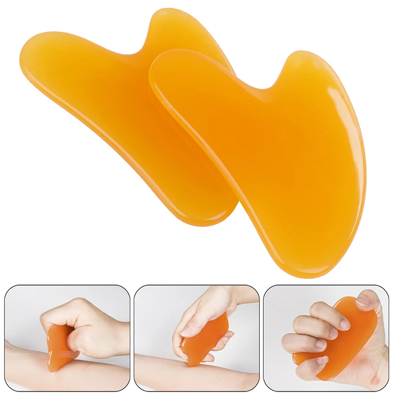 

New GuaSha Massager Antistress Body Care Scraping Board Natural Resin Stone Guasha Board Massage Tool SPA Therapy