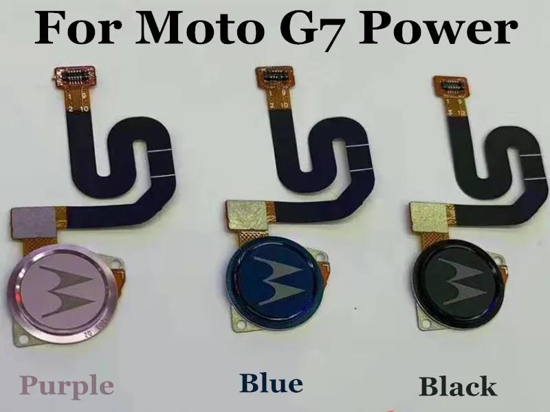 Оригинальный Для Moto G7 домашний считыватель отпечатков пальцев Сенсорный ID