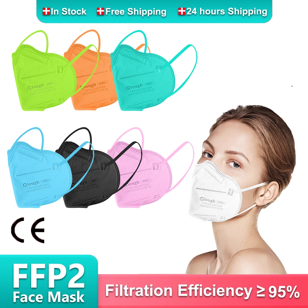 

fpp2 mascarilla ffp2 homologadas colores españa kn95 reusable face mask certificadas ffp2mask 5 Ply masque mascara facial