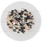 Натуральная черная швабра, 10-500 г, нестандартные фишки для изготовления ювелирных изделий, без отверстий, для нейл-арта, аквариумные и террариумные фишки, оптовая продажа