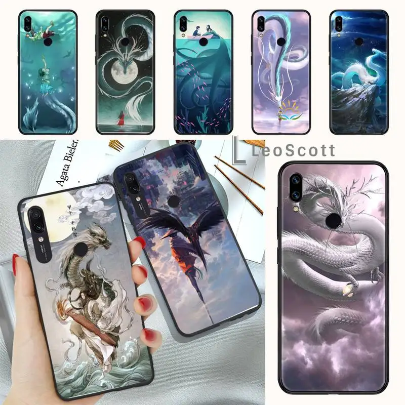 

Dragon painting cartoon pattern Phone Case For Xiaomi mi Redmi note 7 8t 9 9t 9s 8 10 10t 11 pro lite K20 max 3
