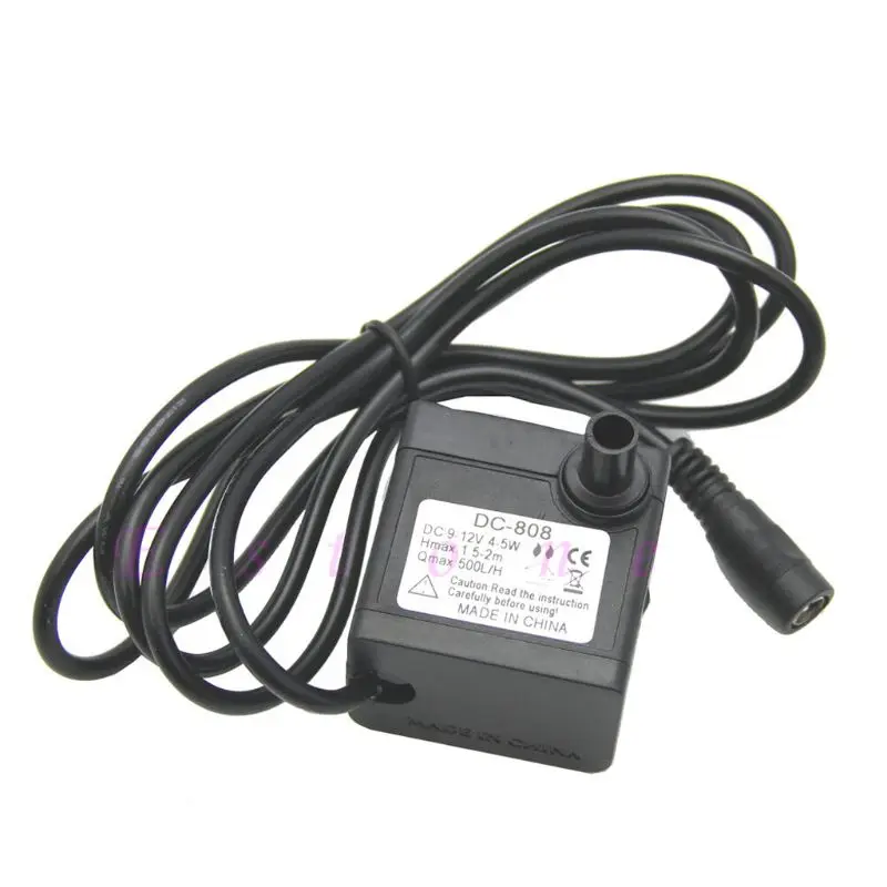

DC 9-12V 4-5W Aquarium Fish Tank Fountain Pond Pump Submersible Water Pump 1PC