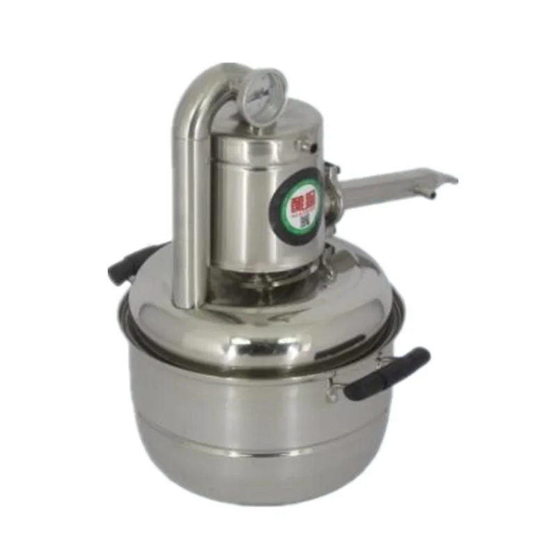 10L дистиллятор бар бытовой техники Нержавеющая сталь пару винный стеллаж для