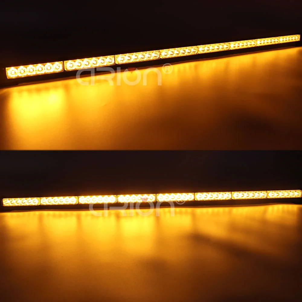 12 48 светодиодов стробоскоп полицейский пожарный сигнальный фонарь CE Янтарный в