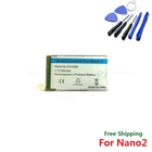 Оригинальный аккумулятор для ipod Nano2 2G 2-го поколения, Новый Сменный аккумулятор MP3, литий-полимерный перезаряжаемый аккумулятор Nano 2 616-0282