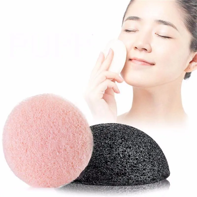 

6 Colors Natural Skin Care Women Ladies Absorbent Face Wash Soft Facial Puff Cleaning Products Konjac Sponge