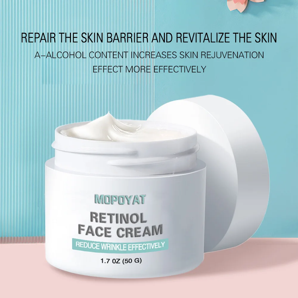 

SNMLPM Firming Retinol Facial Cream Vitamin A Serum Tighten neck skin Anti-aging Remove Wrinkles Moisturizing Night Day Cream