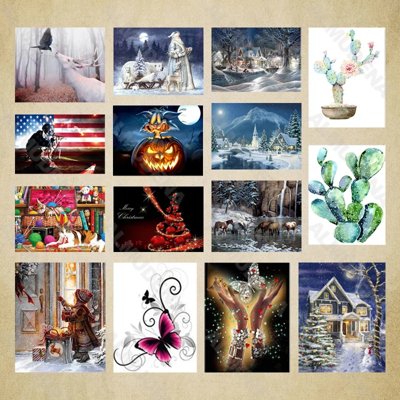 

Diy Diamond Painting Butterfly Nordic Style Full Diamond Handmade Dot Inlaid Diamond Bedroom Living Room Sticker Wall