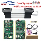 Новая версия Can Clip V212 Obd2 Диагностический интерфейс зеленая печатная плата нормальный чип Can Clip Автомобильный диагностический сканер для автомобилей до 2020 г.