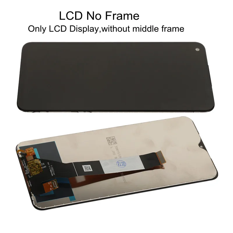 ЖК-дисплей для Xiaomi Poco M3 оригинальный с рамкой и дигитайзером 10 точек касания
