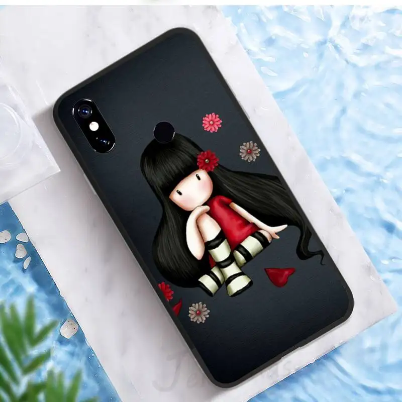 

Cartoon girl Santoro Gorjuss DIY Phone Case For Xiaomi Redmi note 7 8 9 pro 8T 9A 9S Mi Note 10 Lite pro
