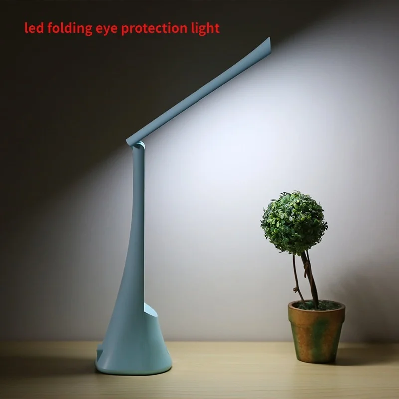 

Светодиодный ночсветильник для общежития, прикроватная Складная Настольная лампа для чтения с зарядкой от Usb и функцией приглушения яркост...