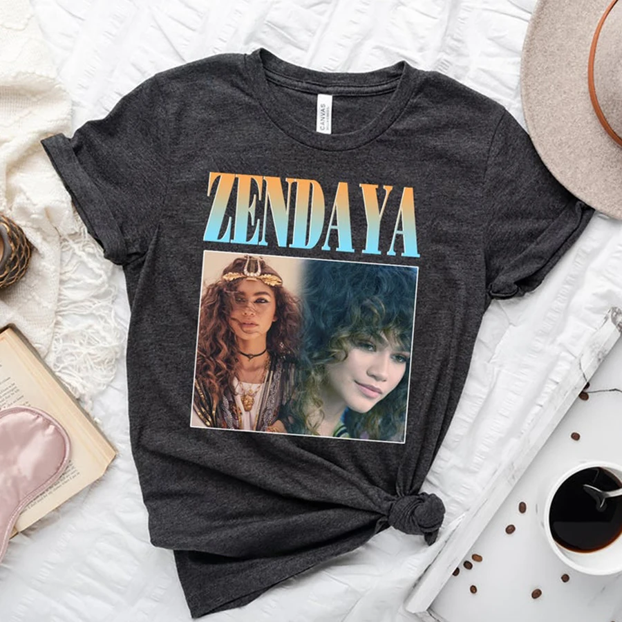 

Zendaya T-shirt Fashion printed casual short-sleeved T-shirt