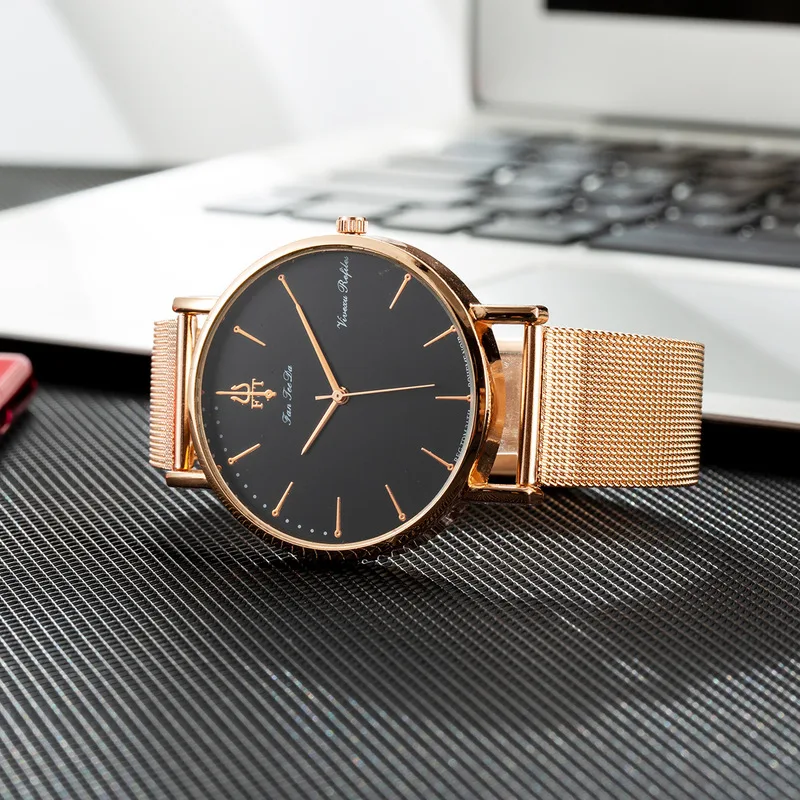 2020 New Joom Hit Men Watches Steel Mesh Belt Contracted Leisure Male Students Quartz Watch Factory Direct Sale | Наручные часы