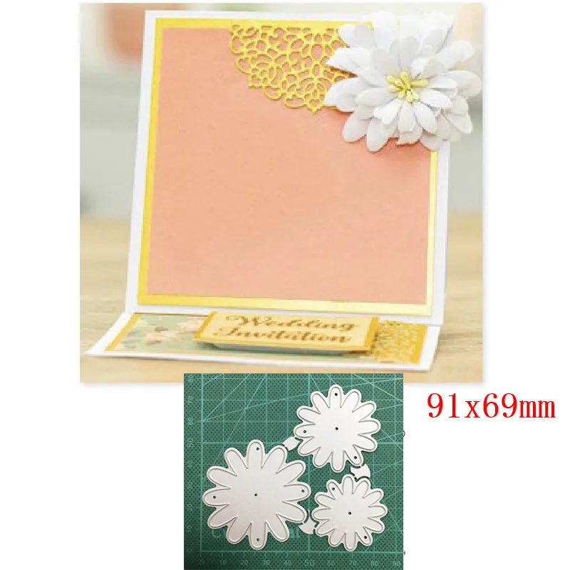 

2021 new metal cutting dies cut die mold Flower Frame Decoration Scrapbook paper craft knife mould blade punch stencils dies