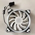 12 см двойной вентилятор Aurora с двойной диафрагмой, RGB чехол, вентилятор, чехол для ПК, блестящий кулер, чехол verstelnaked, Компьютерный Вентилятор