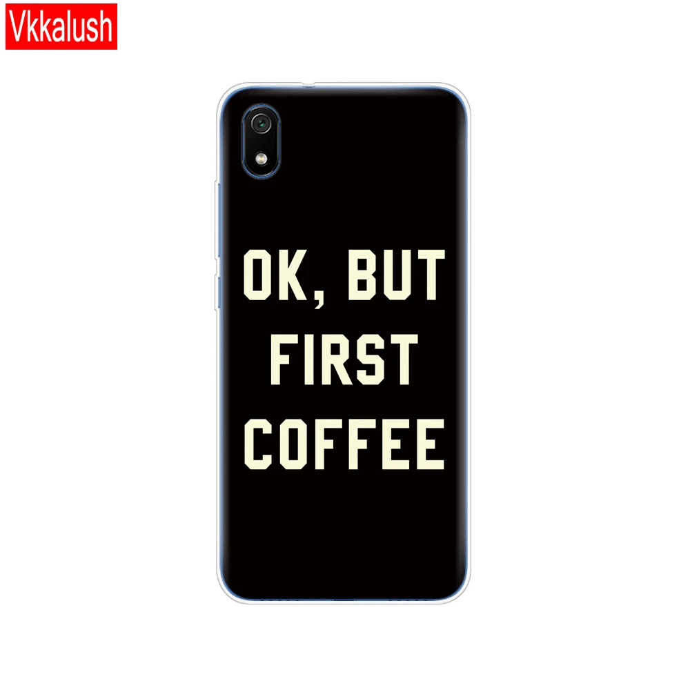 80288 Чехол для Xiaomi redmi 7a чехол s полная защита Мягкий ТПУ силиконовый чехол на заднюю панель для redmi 7 A бампер redmi 7a чехол для телефона с кошкой - Цвет: 80288