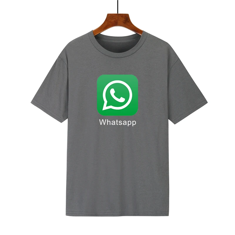 

2021 spring and summer popular street printing men's and women's Tshirt tops solid color loose t-shirt short-sleved tops