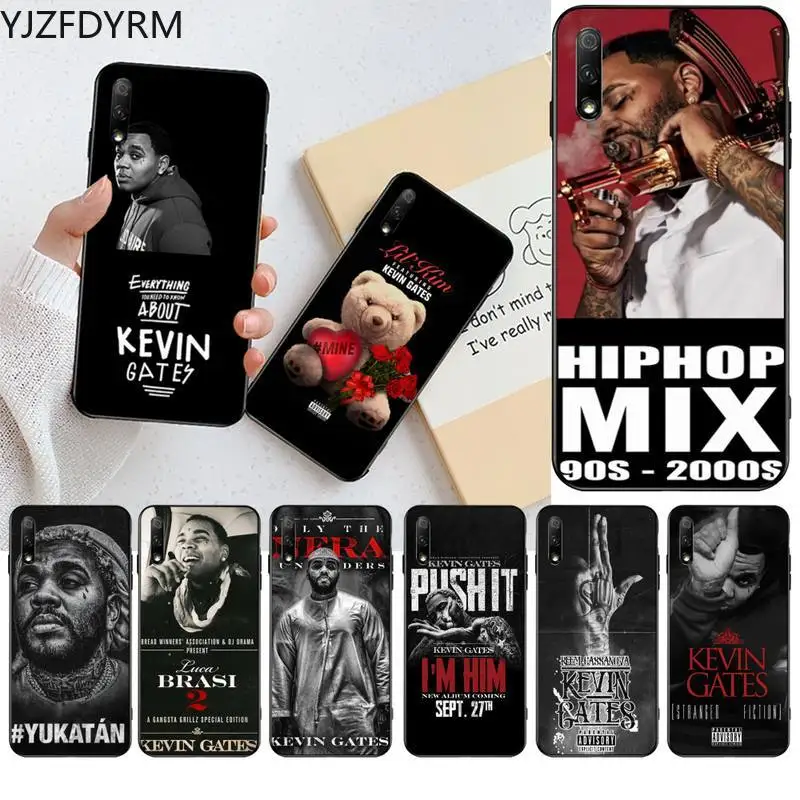

YJZFDYRM Kevin Gates Phone Case for Huawei Honor 30 20 10 9 8 8x 8c v30 Lite view pro