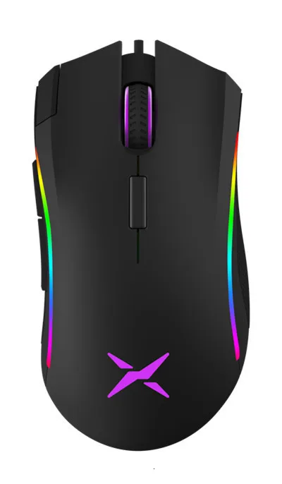 Delux M625 Проводная 7D игровая мышь эргономичная PMW3360 12000 точек/дюйм RGB с подсветкой PC Компьютерная геймерская мышь с подставкой для запястья комплект коврика для мыши