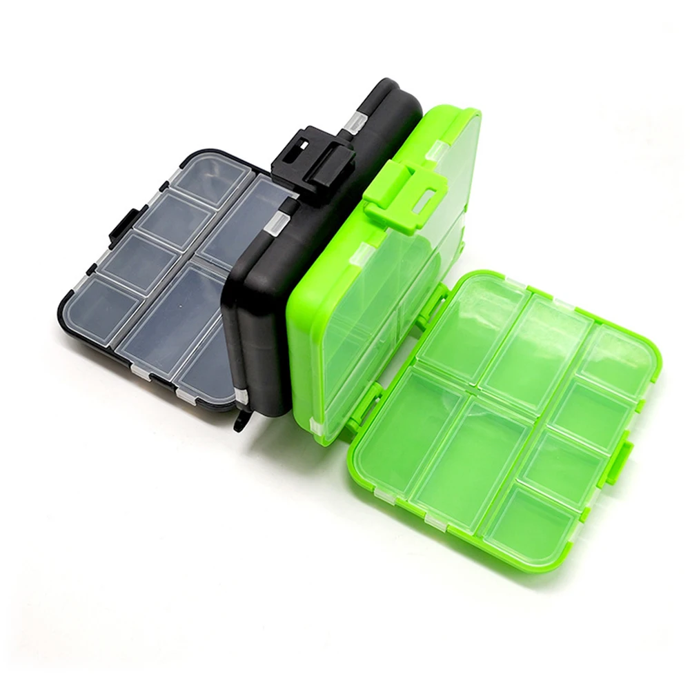 

12.5X9X3.5cm легкий рыболовная Коробка Чехол Для Хранения Чехол рыболовные приманки ложка крючок для ловли на приманку аксессуары инструменты для стерилизации и X190G