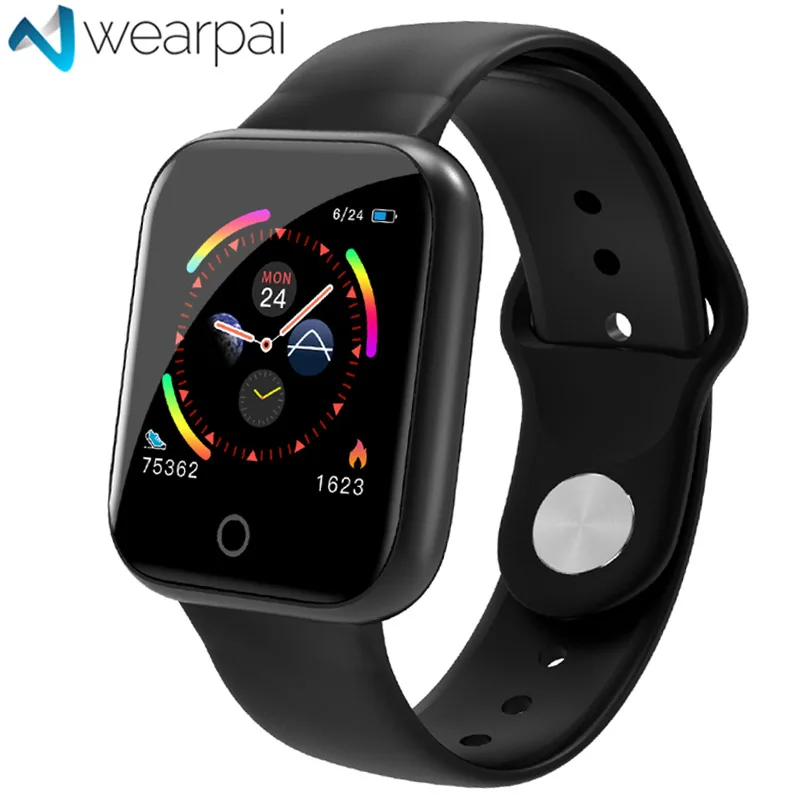 Wearpai i5 Смарт-часы пульсометр фитнес-трекер Мониторинг сна Bluetooth Смарт-браслет