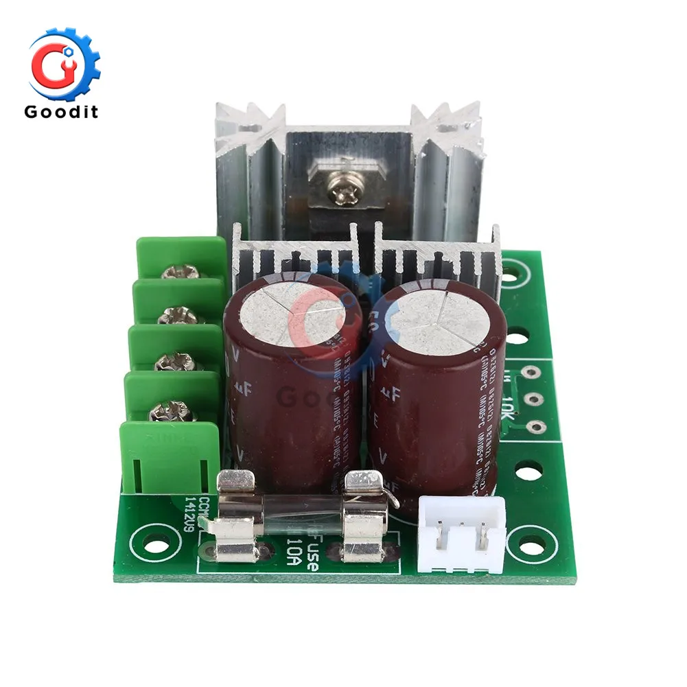 Регулируемый регулятор скорости двигателя постоянного тока PWM DC 12 V-40 V 400W 10A управление 13kHz Регулируемый Модуль привода 24V 36V CCMHC CCMHCW плата