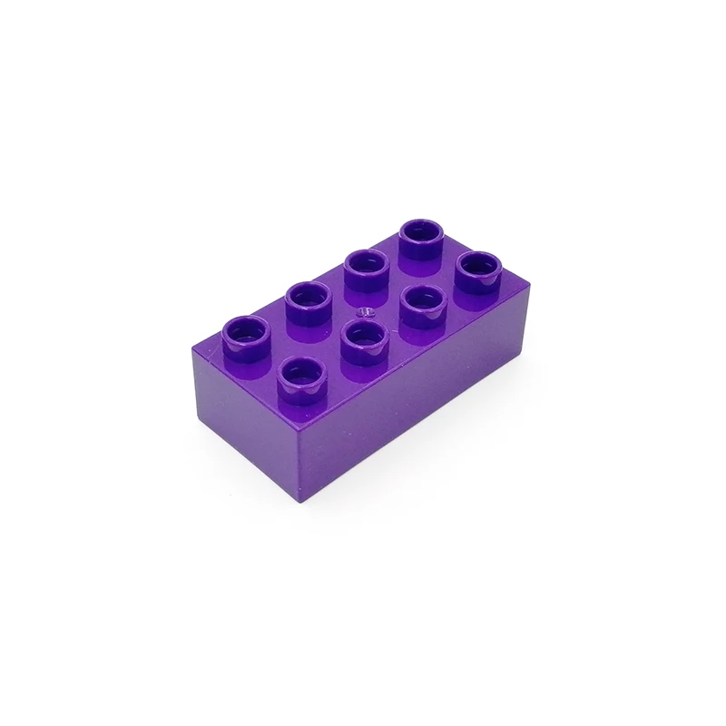 Moc креативные большие строительные блоки кирпичи 2x4 3011 наборы крупных частиц