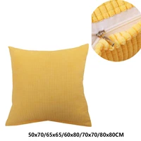 corduroy throw pillow cases sofa cushion cover 50x7065x6560x8070x7080x80cm home hotel decorative pillows