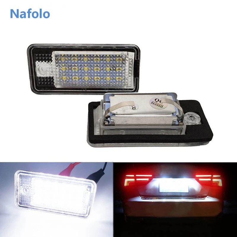 2X авто светильник светодиодный номерной знак хвост автомобильный Стайлинг для