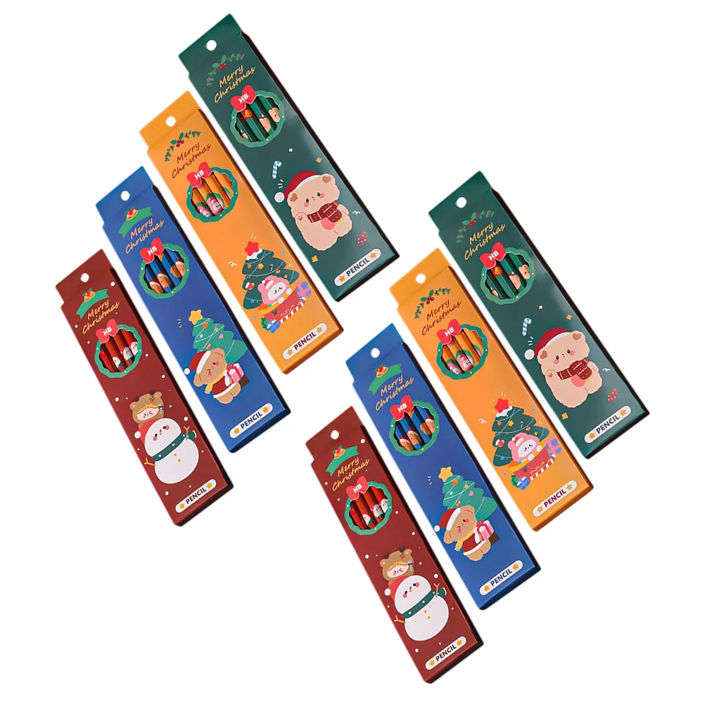 

48Pcs Christmas Pencils Practical Children Kids Students School Drawing Pencils (Assorted Color)