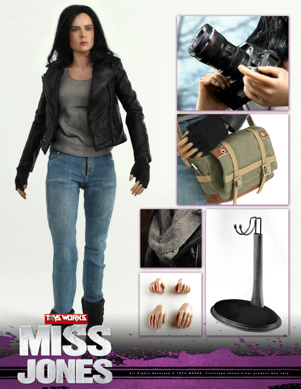 Игрушки WORKS TW007 1/6 Miss Jones Коллекционная фигурка для фанатов праздничный подарок