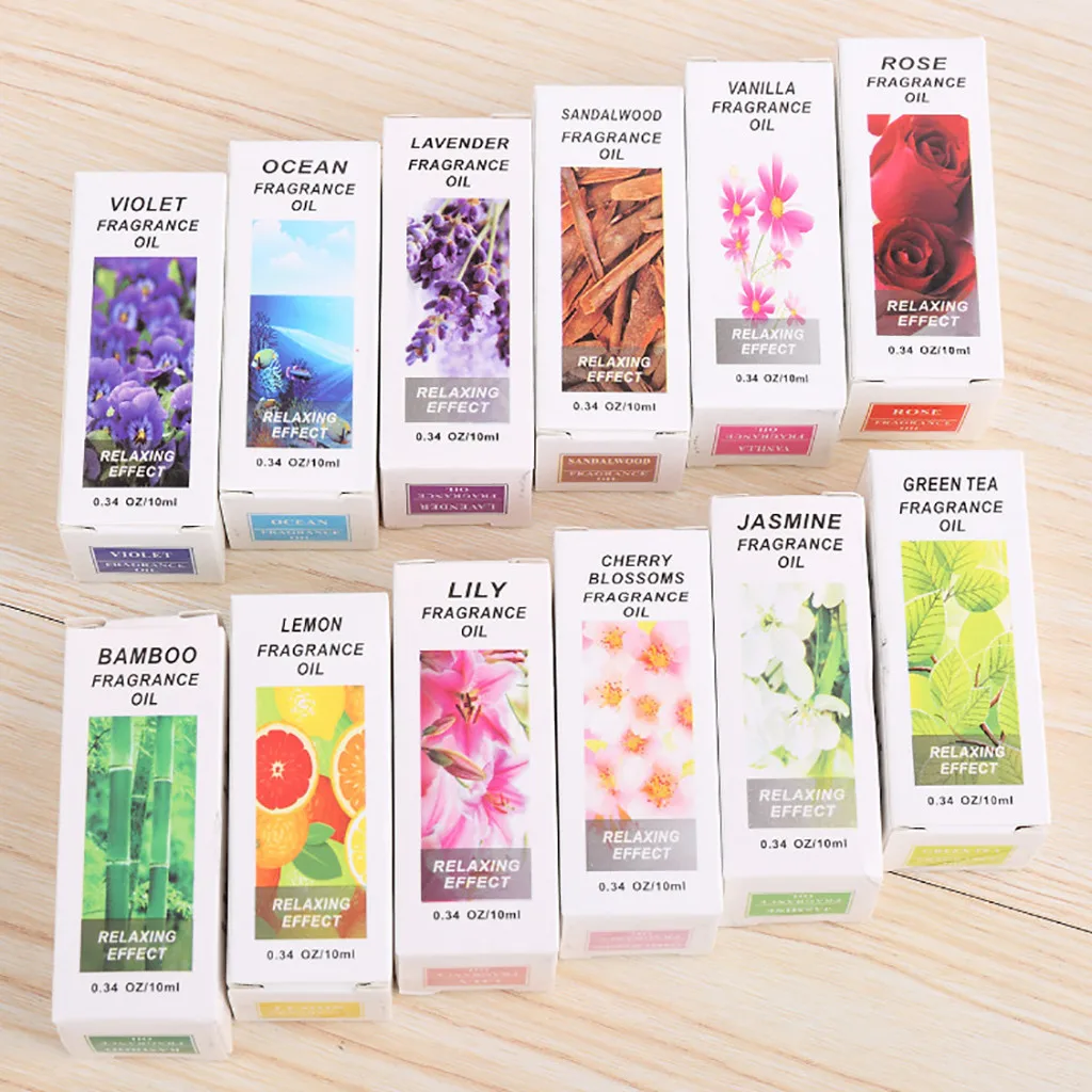 10ml Natural Water-soluble Air Freshening Essential Oils For Aromatherapy Diffusers Relieve Stress Skin Care Oil TSLM1 | Дом и сад