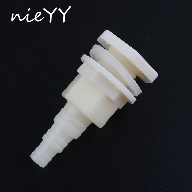 ABS 1/2 ''пластиковый соединитель для аквариума с аквариумом, адаптер для водорослей, пластиковые фитинги для ведра, соединения водонапорных башен