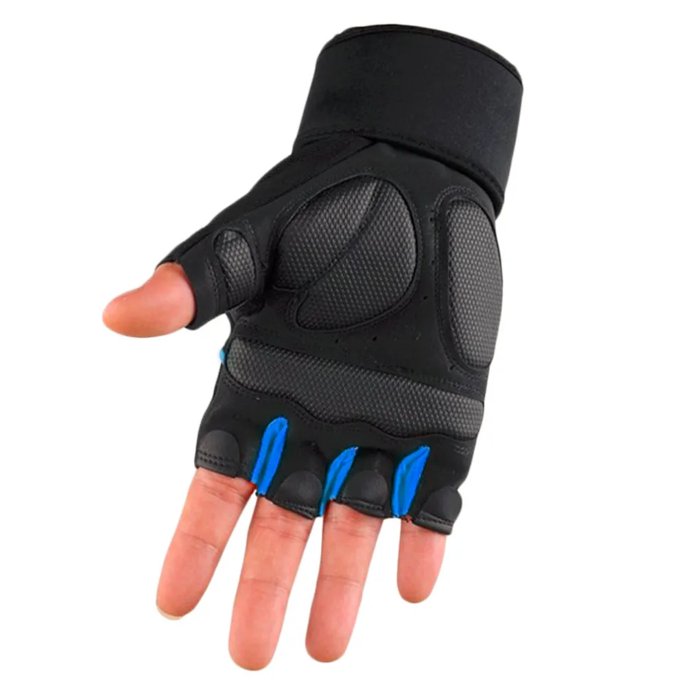 

Sports Gym Gloves Half Finger Breathable Weightlifting Fitness Gloves Dumbbell Men Women 2018 Hot Dropshipping