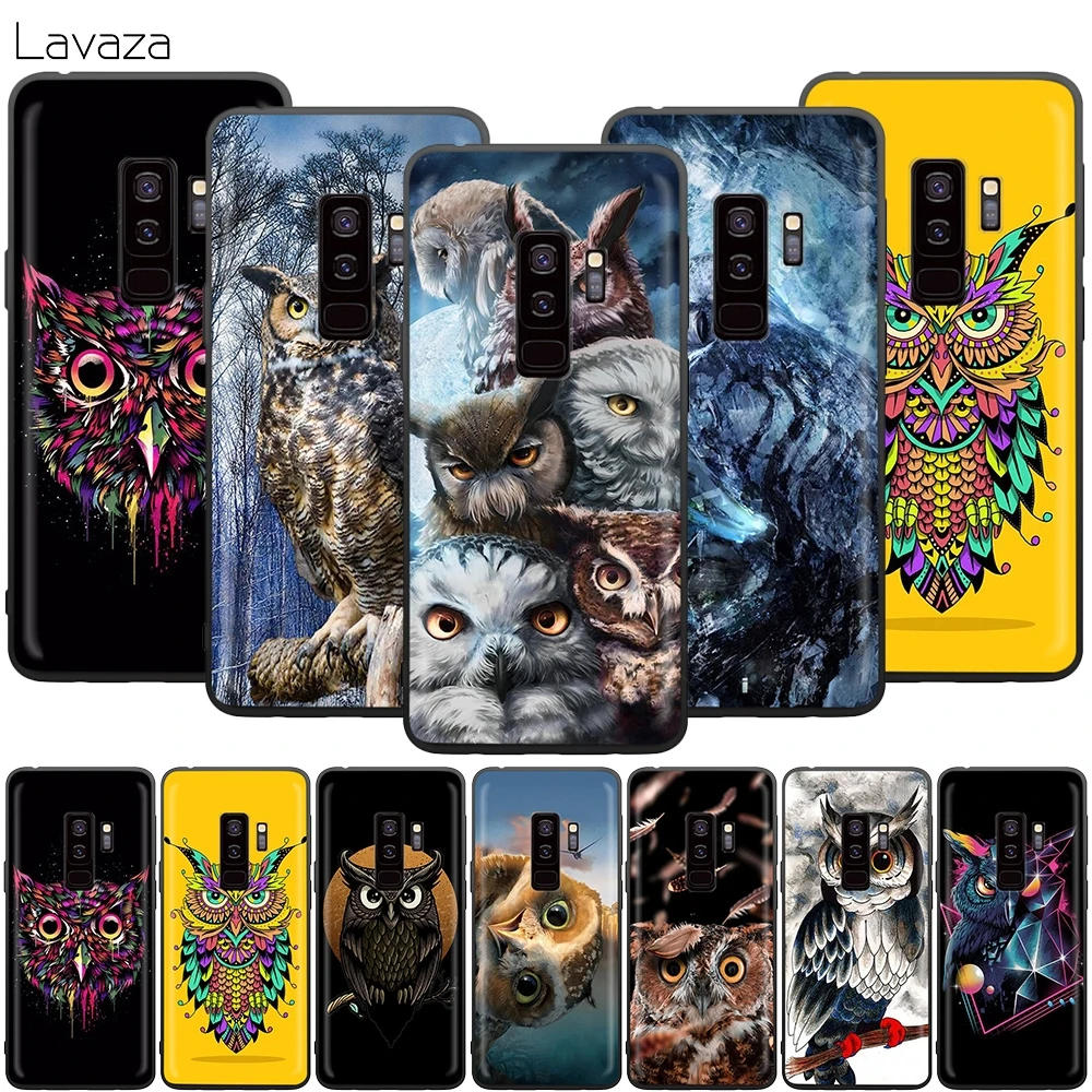 Чехол с изображением совы для Samsung Galaxy A2 J4 Core J6 J7 DUO J8 2018 Plus Prime A20E A70S A01 A11 A21