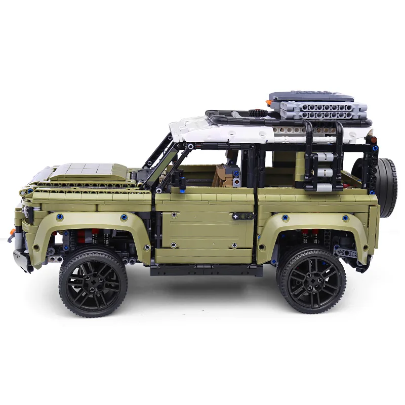 Guardian Внедорожник Land Car Rover совместим с Technic Defender 42110 модель строительные блоки кирпичи игрушки ребенок Рождество