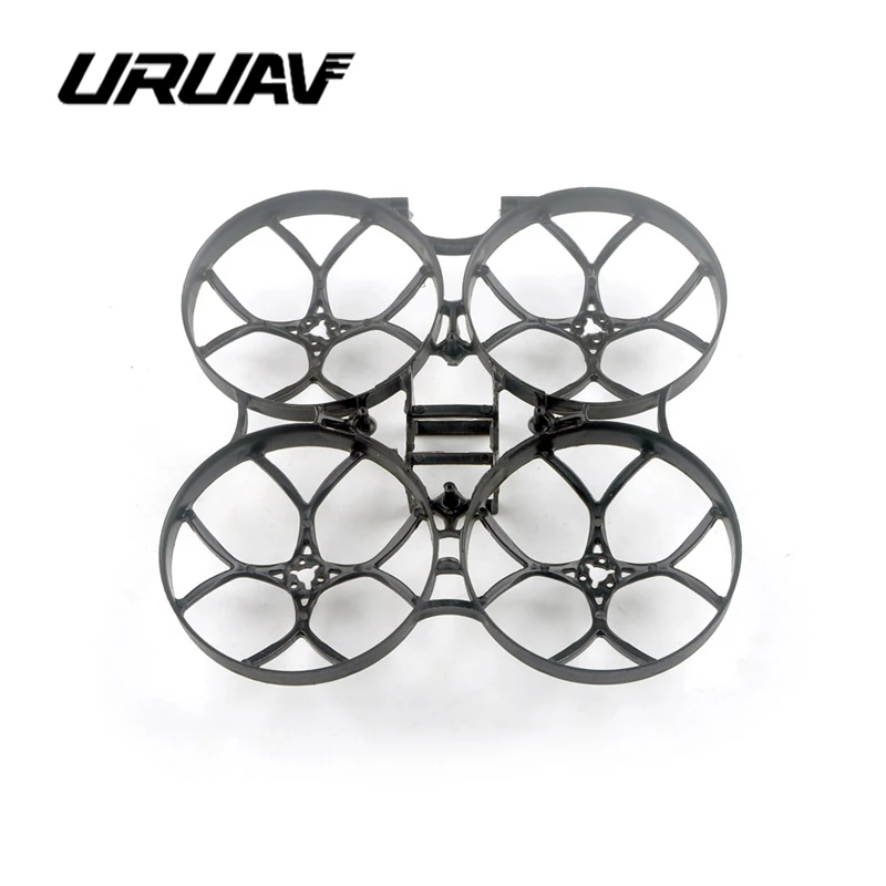 

URUAV UZ85 85 мм Колесная база ПВХ черная рамка набор для Whoop RC FPV гоночный Дрон RC Квадрокоптер Запасные Части RC запчасти DIY аксессуары