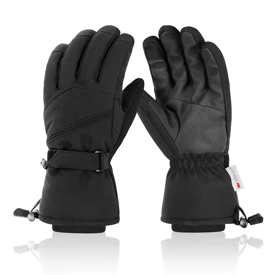 

A Pair Of Winter Ski Gloves Men And Women Windproof Waterproof Warm Gloves Motorcycle Riding Snow Waterproof Gloves Outdoor