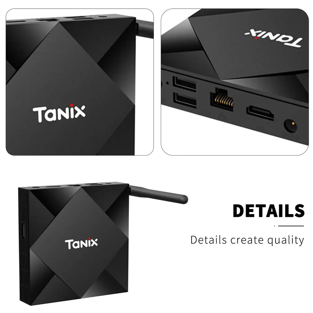 

TX6S Allwinner H616 Dual Wifi 6k Android Smart Set-top Box Home Remote Control Network Player Media Player TV Box