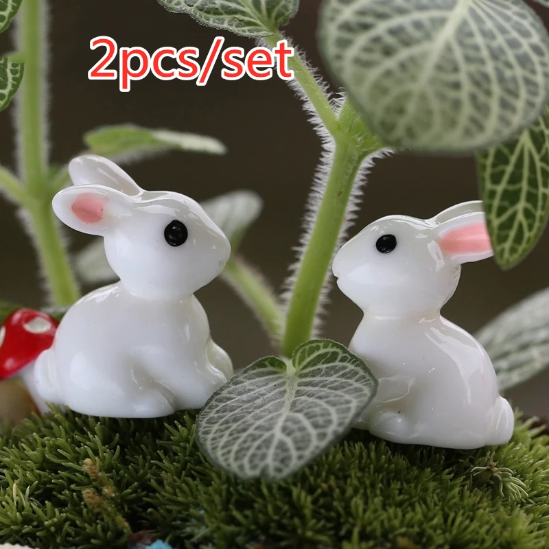 Пингвин &quotулитка&quot Кролик Животные Фея садовые миниатюры мини гномов моховые