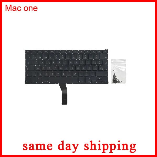 Новая клавиатура с винтами для Macbook Air 13 дюймов A1369 2011 A1466 2012 2013 2015 2016 2017 испанская SP