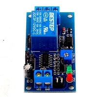 dc 12v timer relay adjustable normal open time delay relay timing time relay control switch potentiometer vibration alarm module