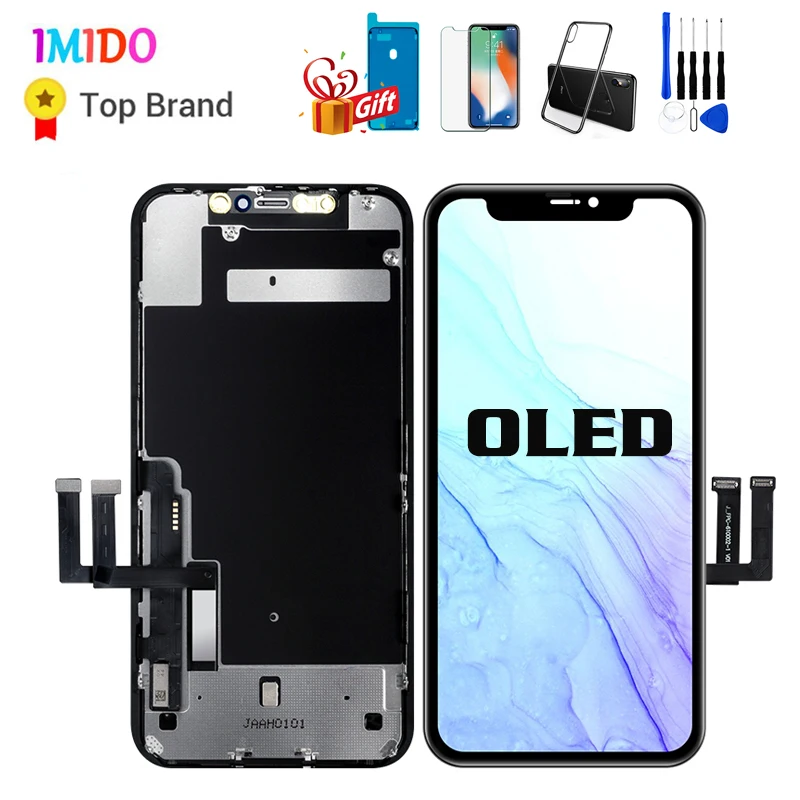 

6.1” OLED Screen For iPhone 11 LCD Display Touch Panel Digitizer Assembly OEM Replacement 100% Tested No Dead Pixel Fast Ship