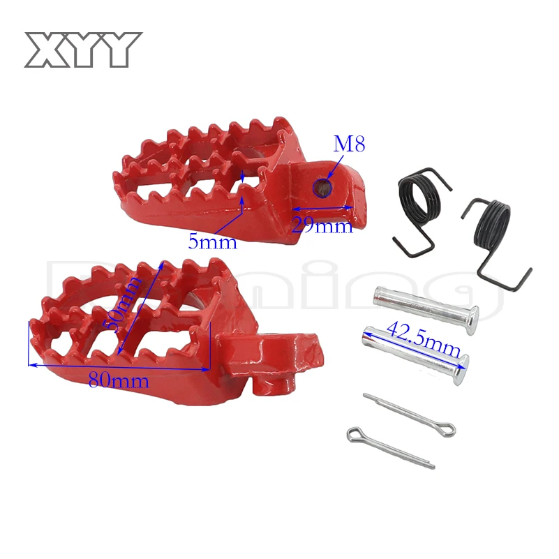 2 шт. Алюминиевые Подножки для мотоцикла | Автомобили и мотоциклы