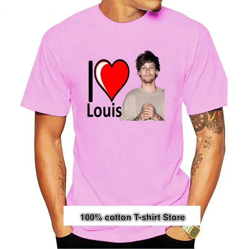 

Nuevo t450 te amo сердечко Louis Tomlinson t Camiseta tee camiseta 1D una адрес концерт