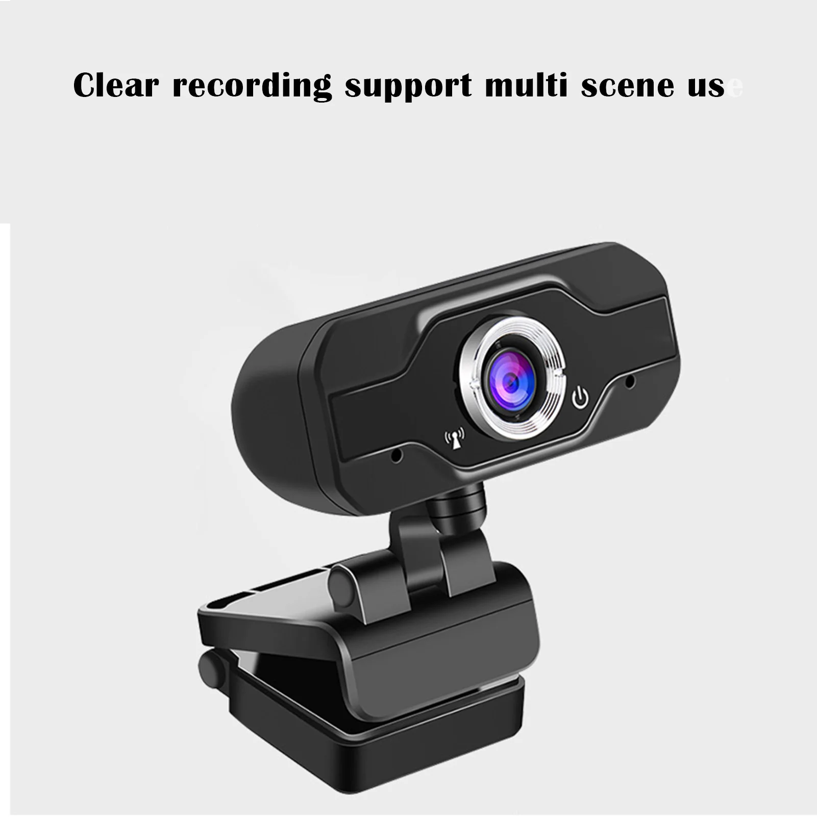 

Webcams USB Computer External Camera 1080P HD Webcam with Privacy Shutter&Built-in Microphone 360 Degree Adjustable for Calling