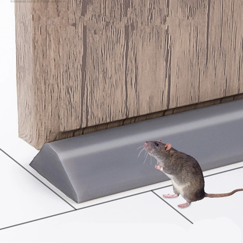 Силиконовая уплотнительная лента для нижней части двери ванной комнаты водный