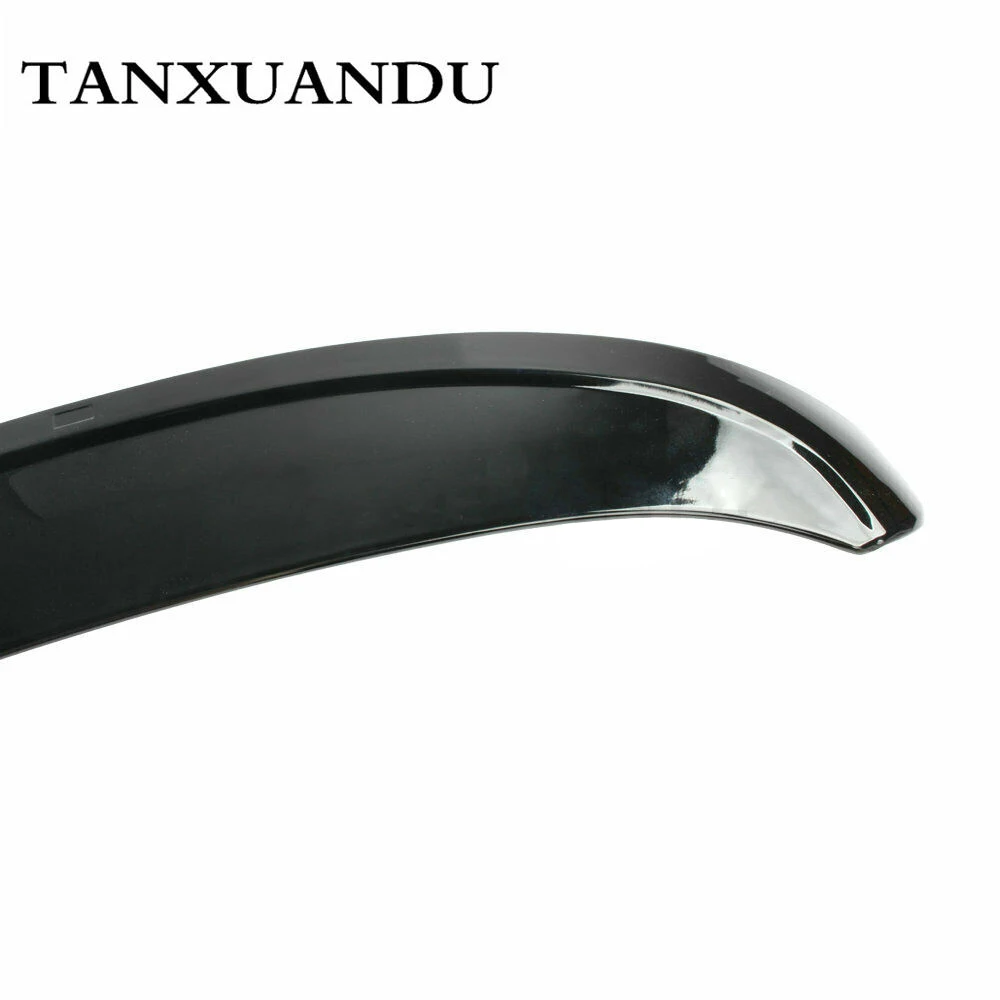 Подходит для VW Golf MK6 2010-2014 окрашенный глянцевый черный задний багажник верхний