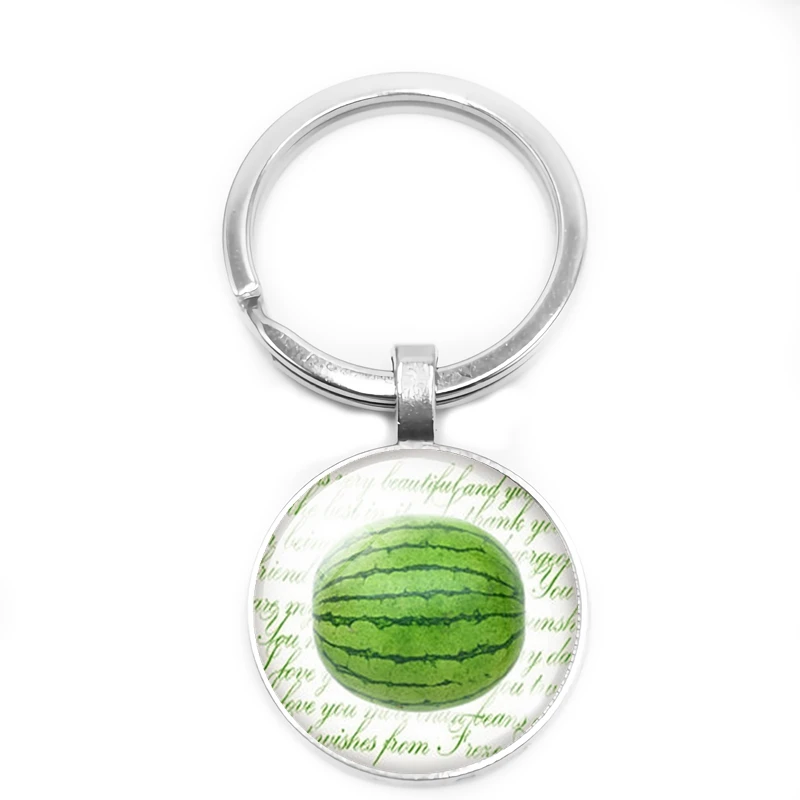 Новинка 2020 Лидер продаж модный персональный брелок из серий фруктов клубника